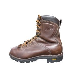 Danner Quarry GTX Logger Work Boot Men size 11 D Brown Leather